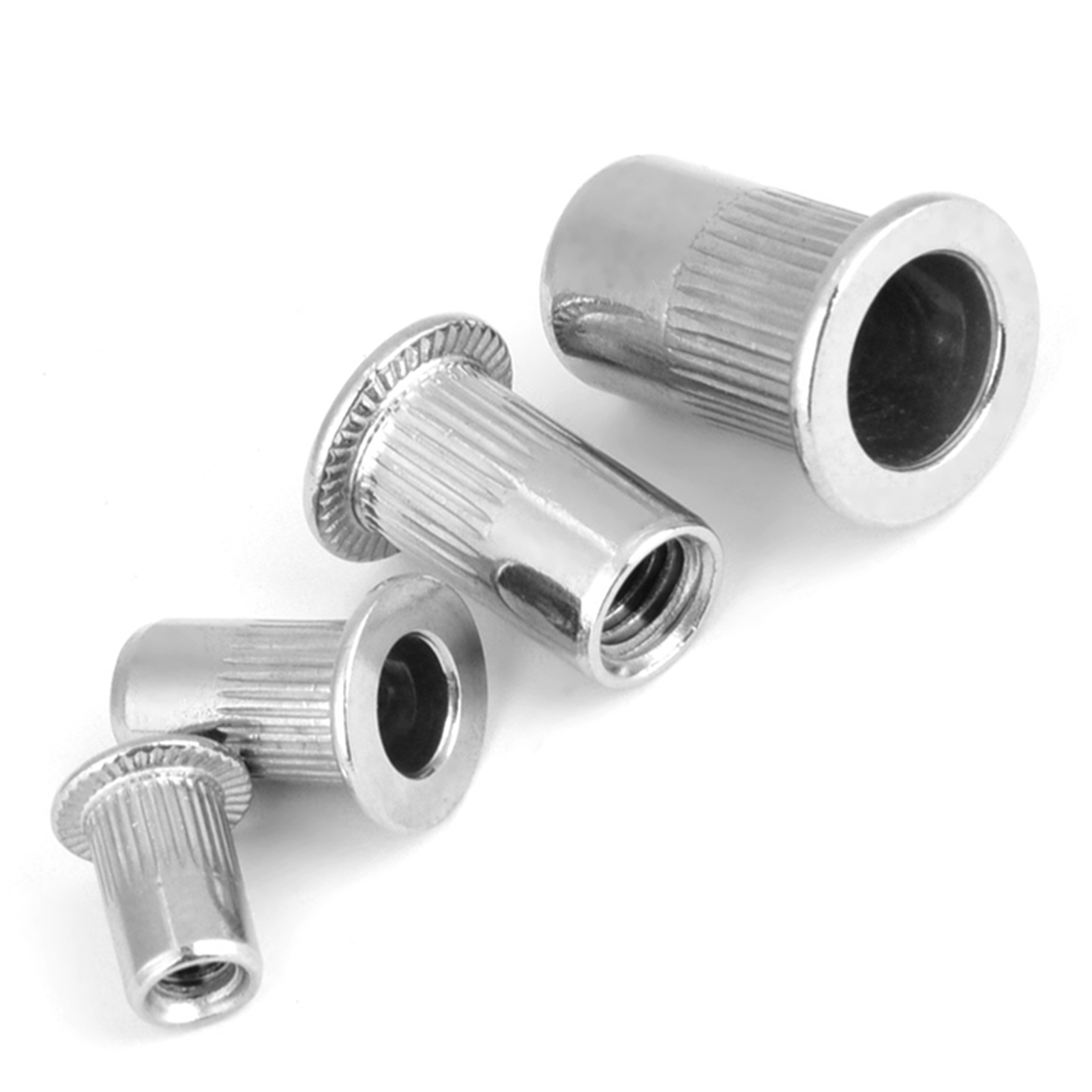 Schachtel Mit 200 Nietmuttern Aus Edelstahl 304