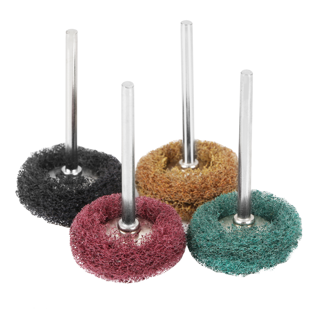 40 Schleifköpfe Mit 25,4 Mm (1 Zoll) + Schaftlänge 3 Mm, Schaftdurchmesser 6,35 Mm (1/4 Zoll)