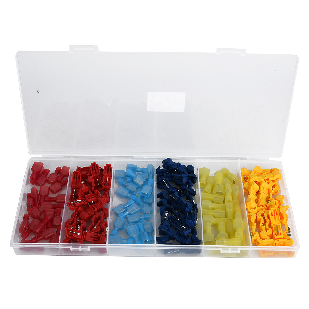 Kaltgepresste Nylon-schnellanschlussklemmen, Verpackt, 120 Stück