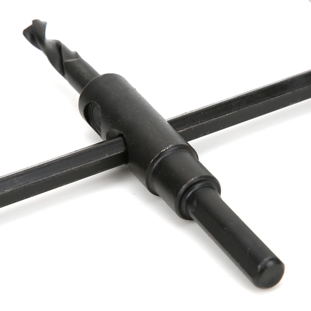 Schwarze Lochsäge Aus Aluminiumlegierung Für Die Holzbearbeitung, Flugzeugtyp, 30–200 Mm