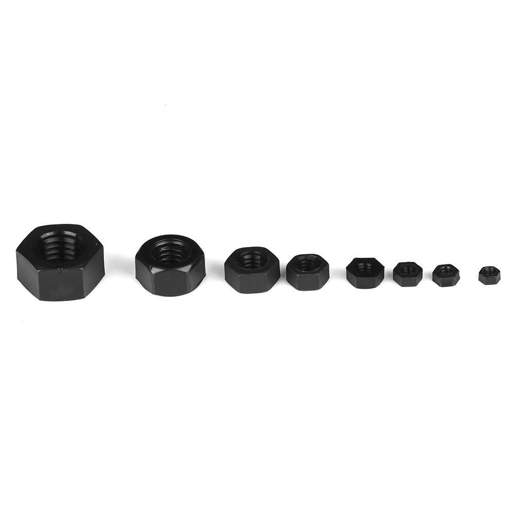 Packung Mit 140 Nylon-sechskantmuttern