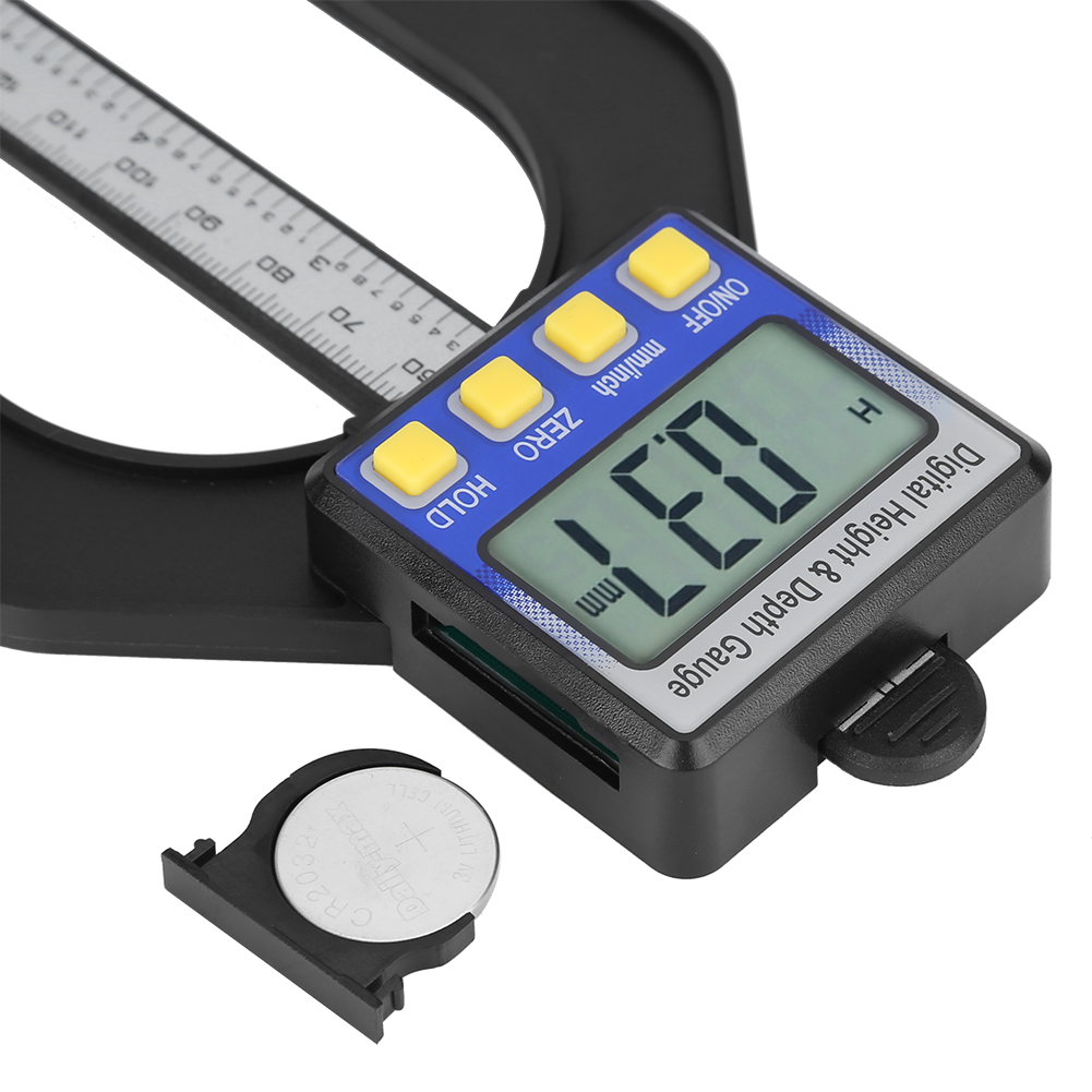 Digitaler Höhenmesser Zum Selbstbauen Mit Display Für Tischkreissägen, 0-80 Mm, Lieferung Ohne Batterien.