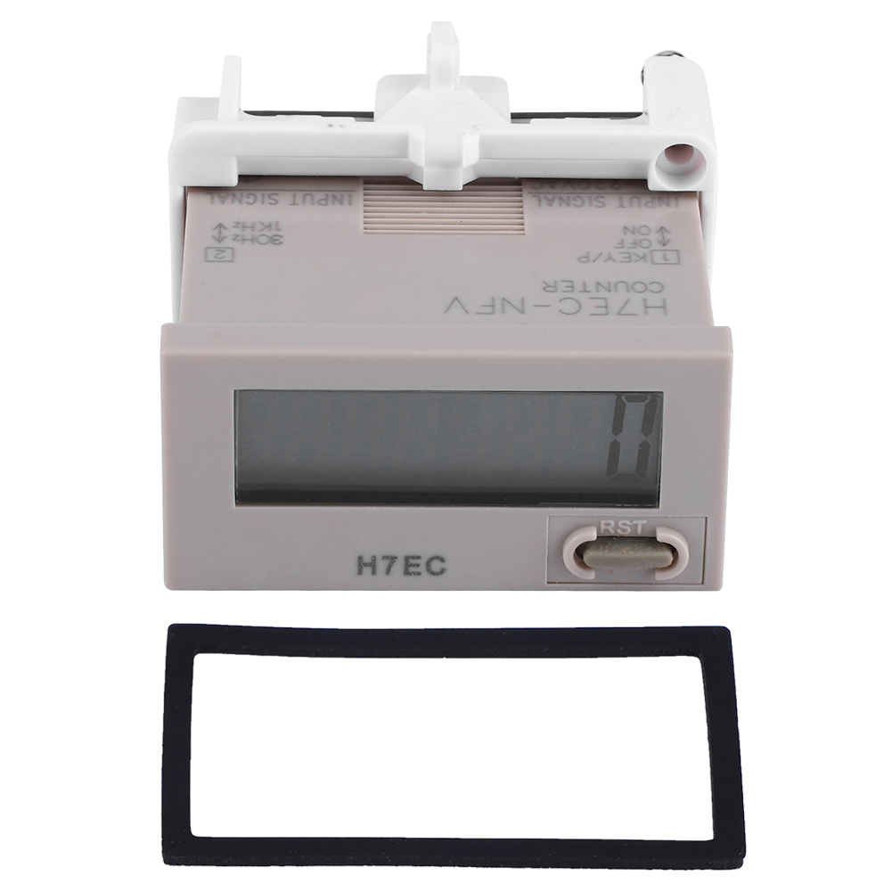 Belmax H7ec-nfv Zähler, 110-220 V Wechselstromeingang, 8-stellige Anzeige, Integrierter Akku
