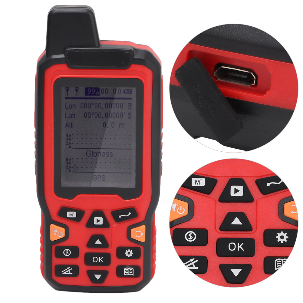 Zl-180 Tragbares Gps-flächenmessgerät, Hochpräziser Flächenmesser, Flächenzähler Für Mähdrescher, Usb