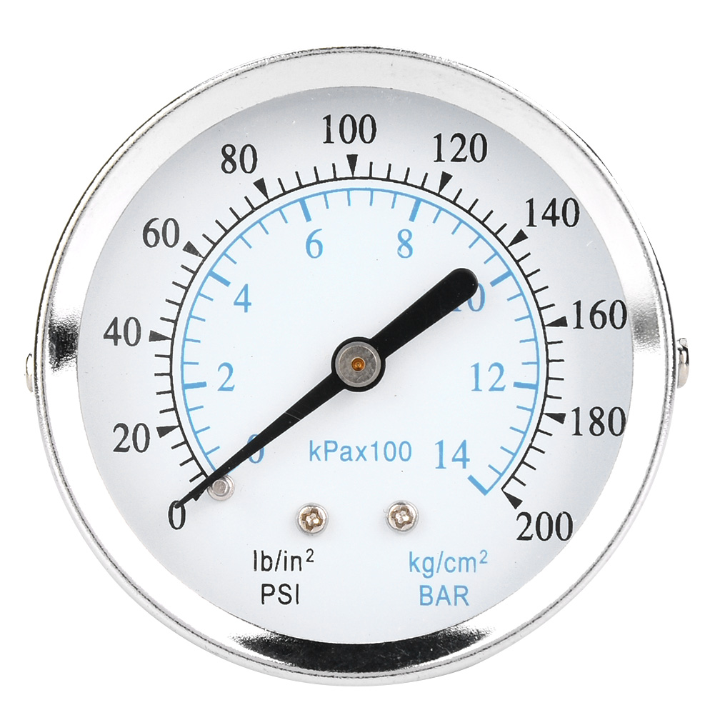 Ts-y60z8-14 Kg/cm² 0-200 Psi Axial-manometer