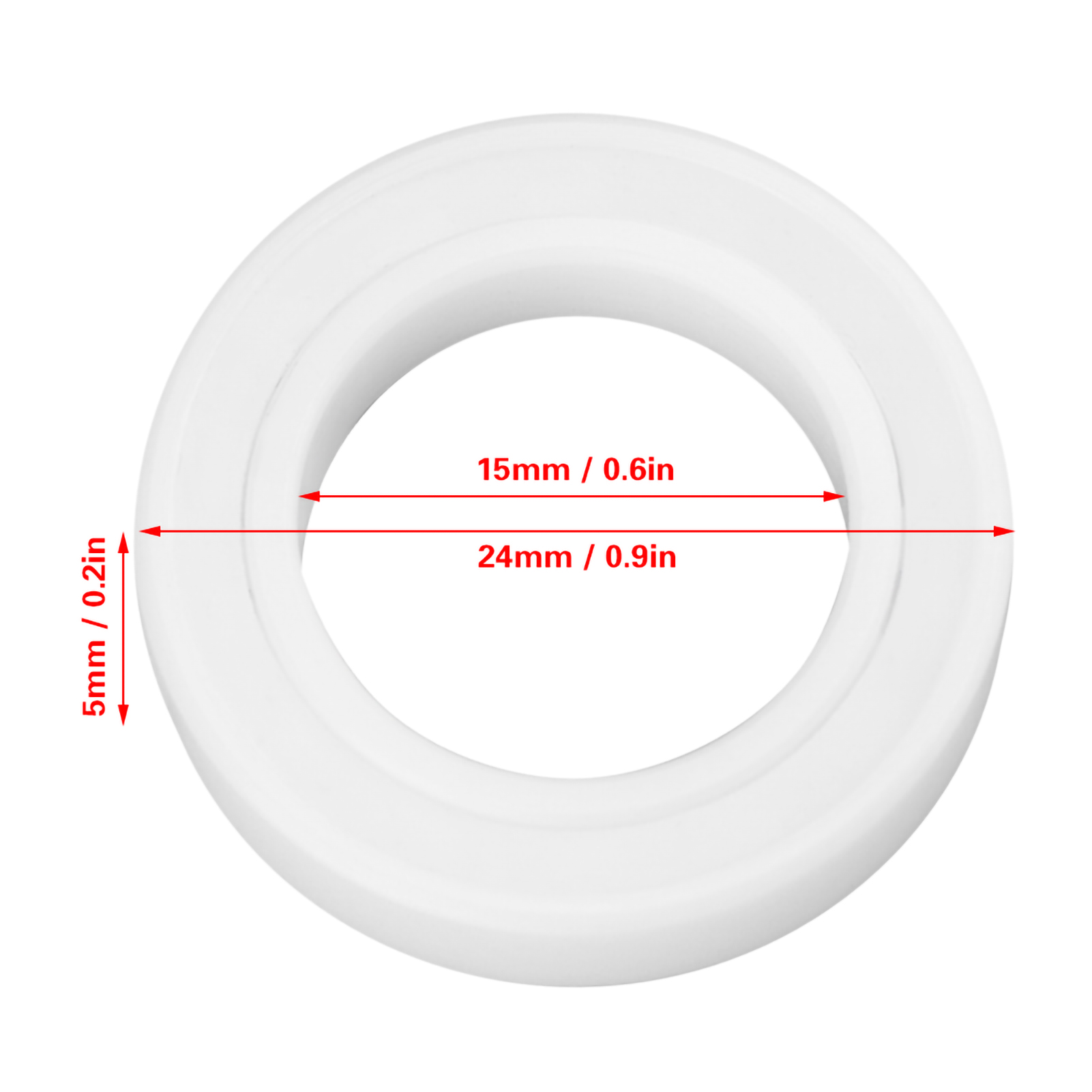 Vollkeramik-zirkonoxidlager 6802-2rs 15x24x5mm