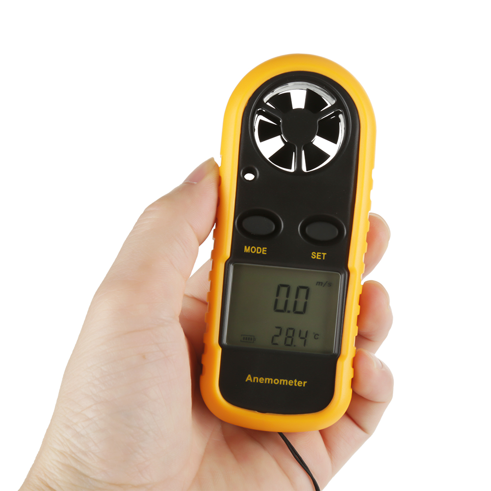 Gm816 Miniatur-tragbares Digitales Anemometer