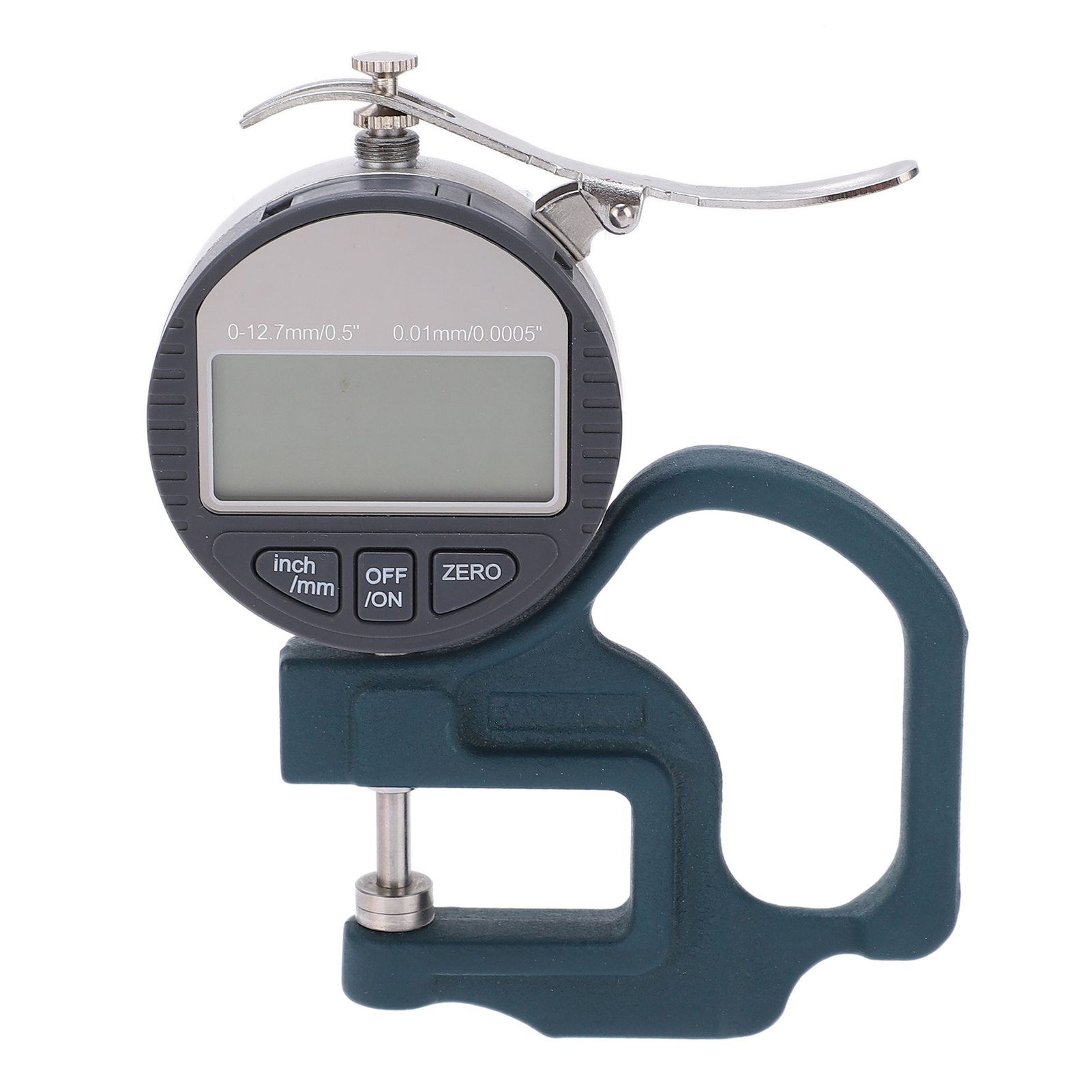 12,7 Mm Dickenmessgerät, 0,01 Mm Genauigkeit, Digitales Dickenmessgerät Mit Mitgelieferter Batterie.