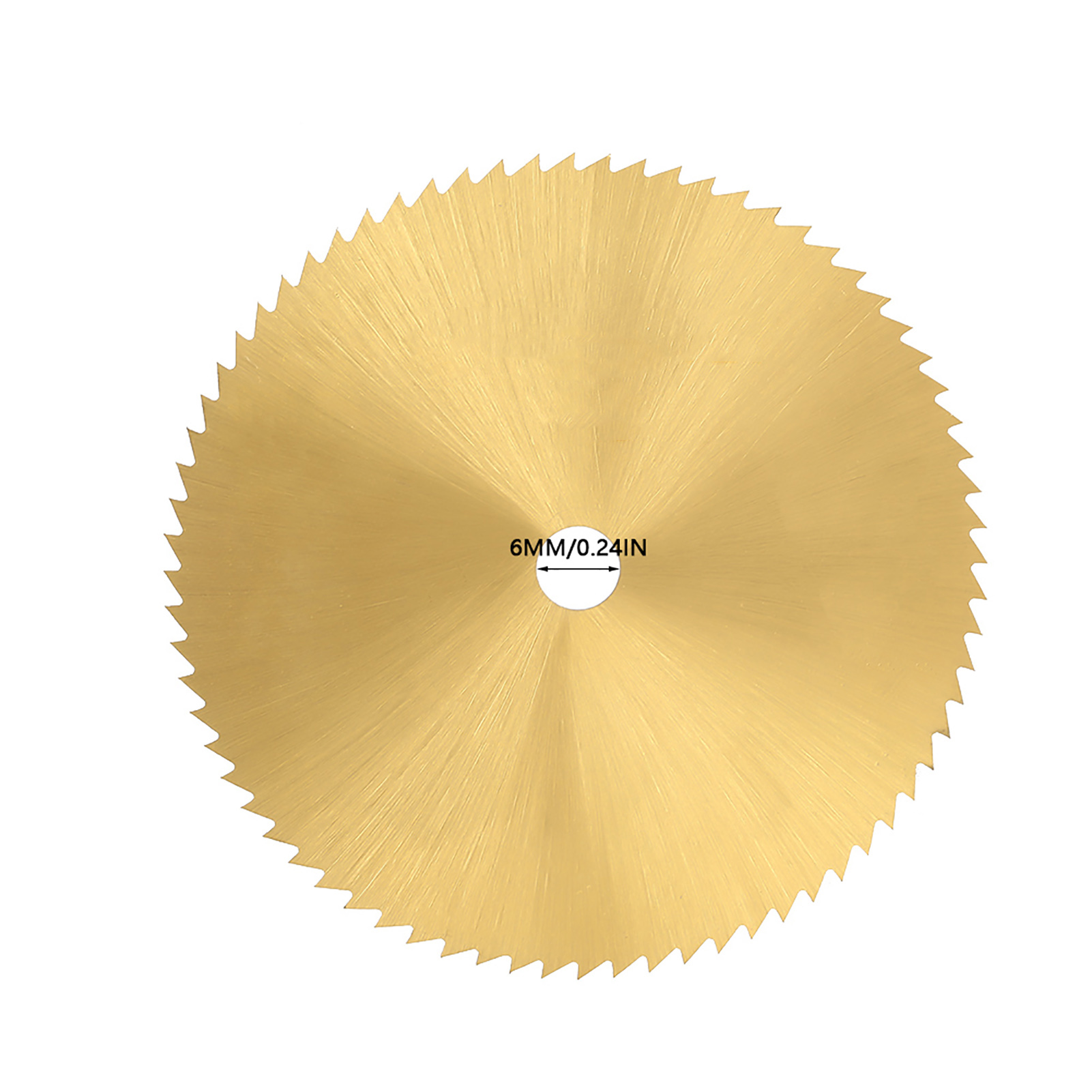 60 Mm Titan-vergoldete Sägeblatt-innenbohrung