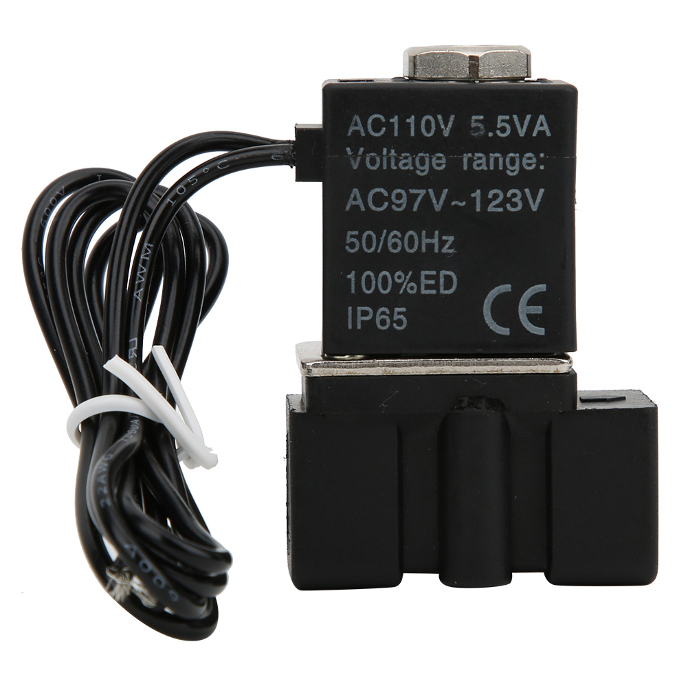 Schnell Ansprechendes Magnetventil Ac110v 2p025-06 Für Luft, Gas Und Wasser, 2-wege, G1/8", Kunststoff