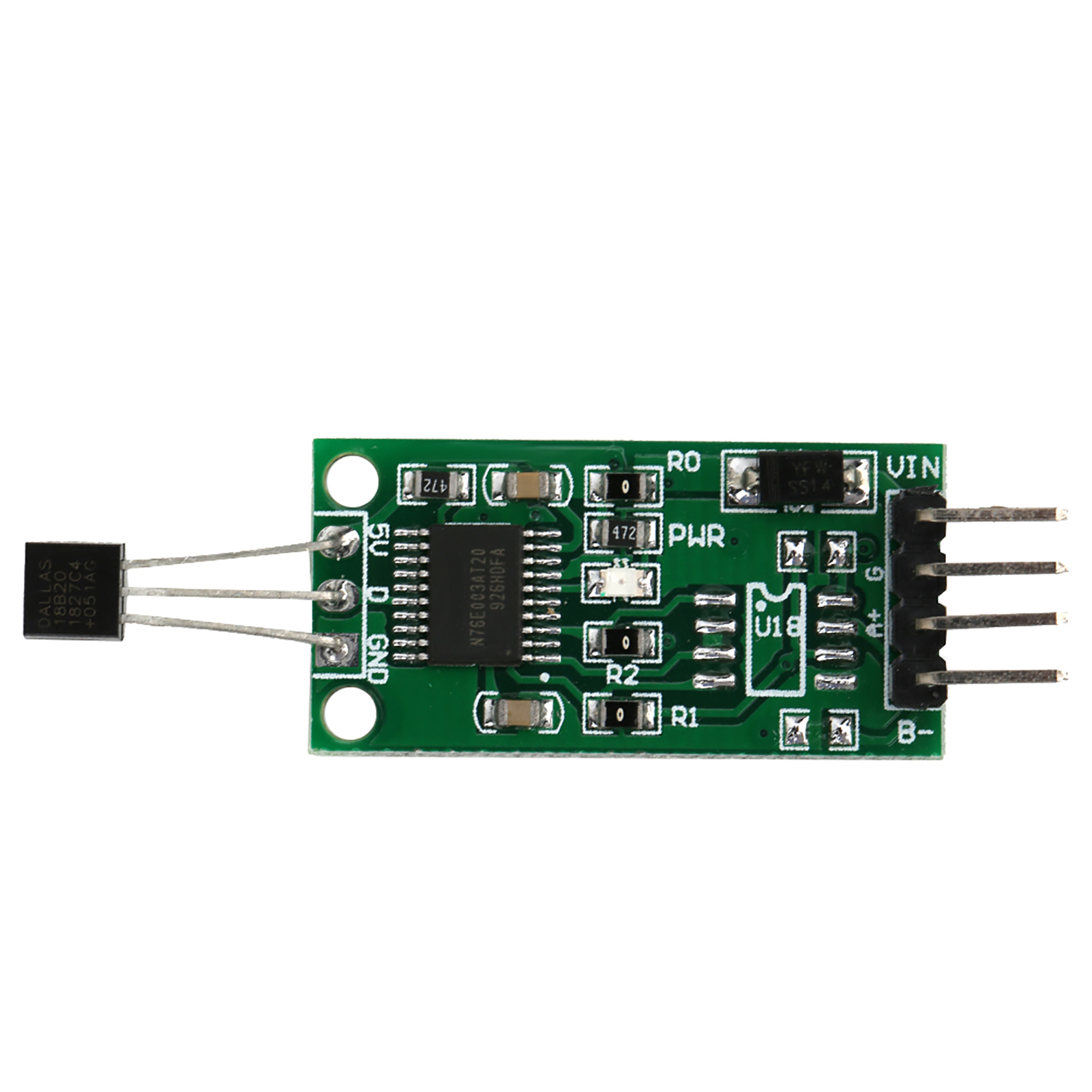 Ds18b20 Rs485 Ttl-temperatursensor, Fernerfassungsmodul Für Modbus-schnittstelle (rtu), Plc5v Ttl Mit Sensor