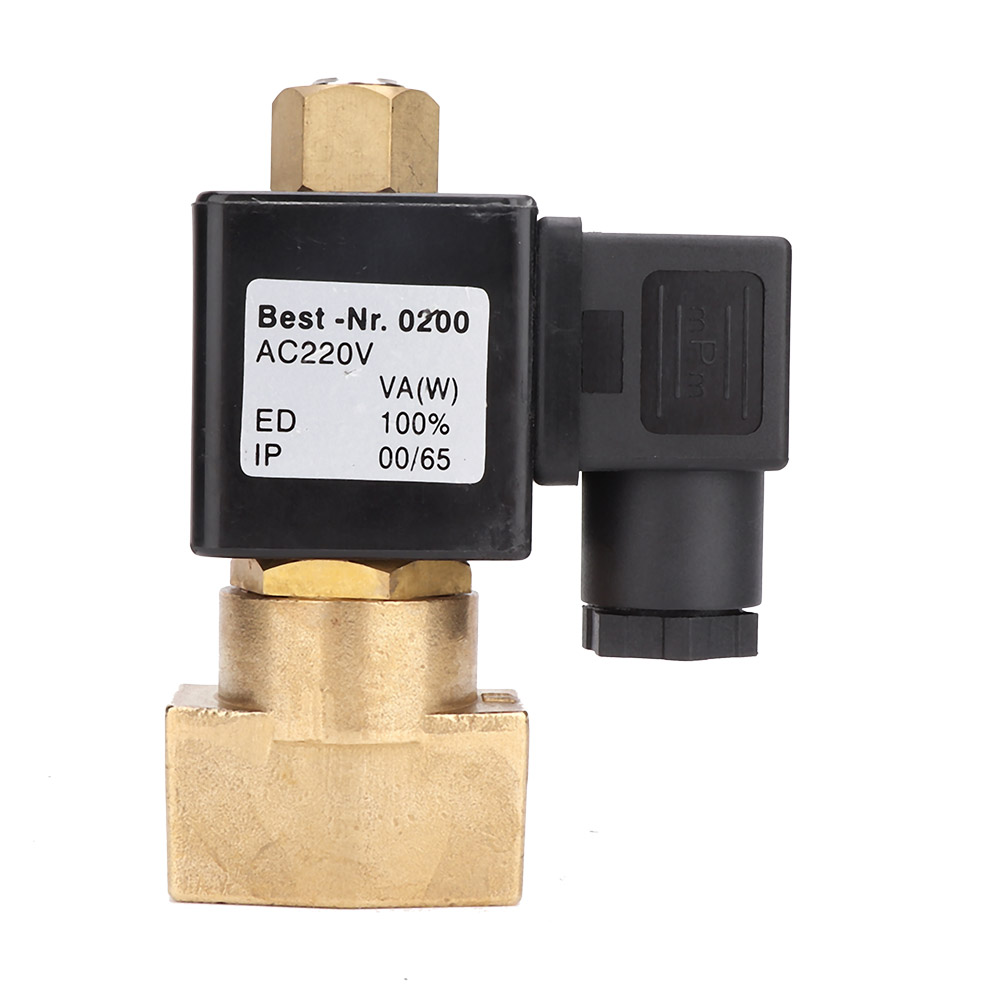 Magnetventil 2w025-06t, Normalerweise Offen, Zweiwege-wasserventil G1/8", Druckbeständigkeit: 6 Kg