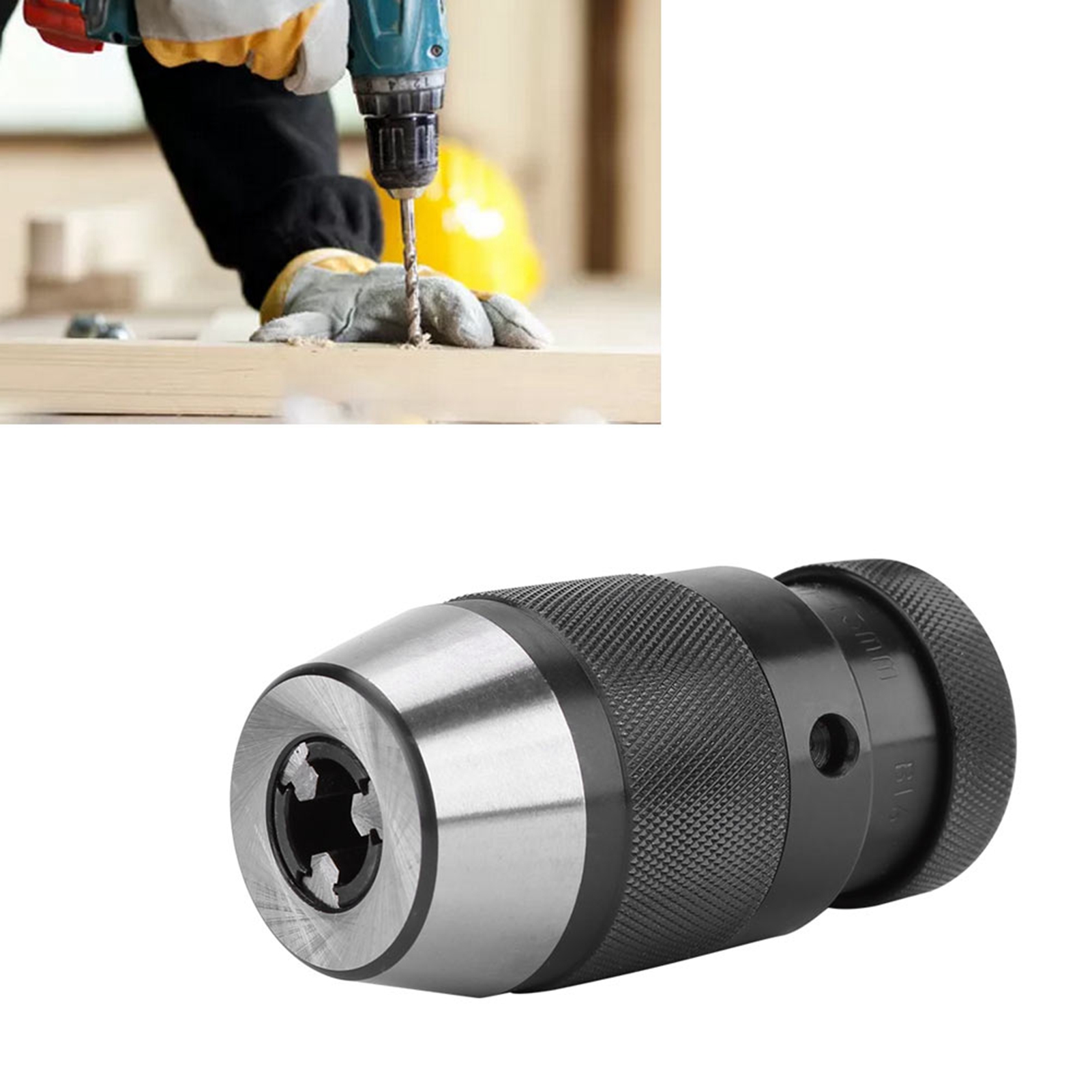 Selbstsicherndes Bohrfutter 0-13 Mm B16 Mittlere Größe