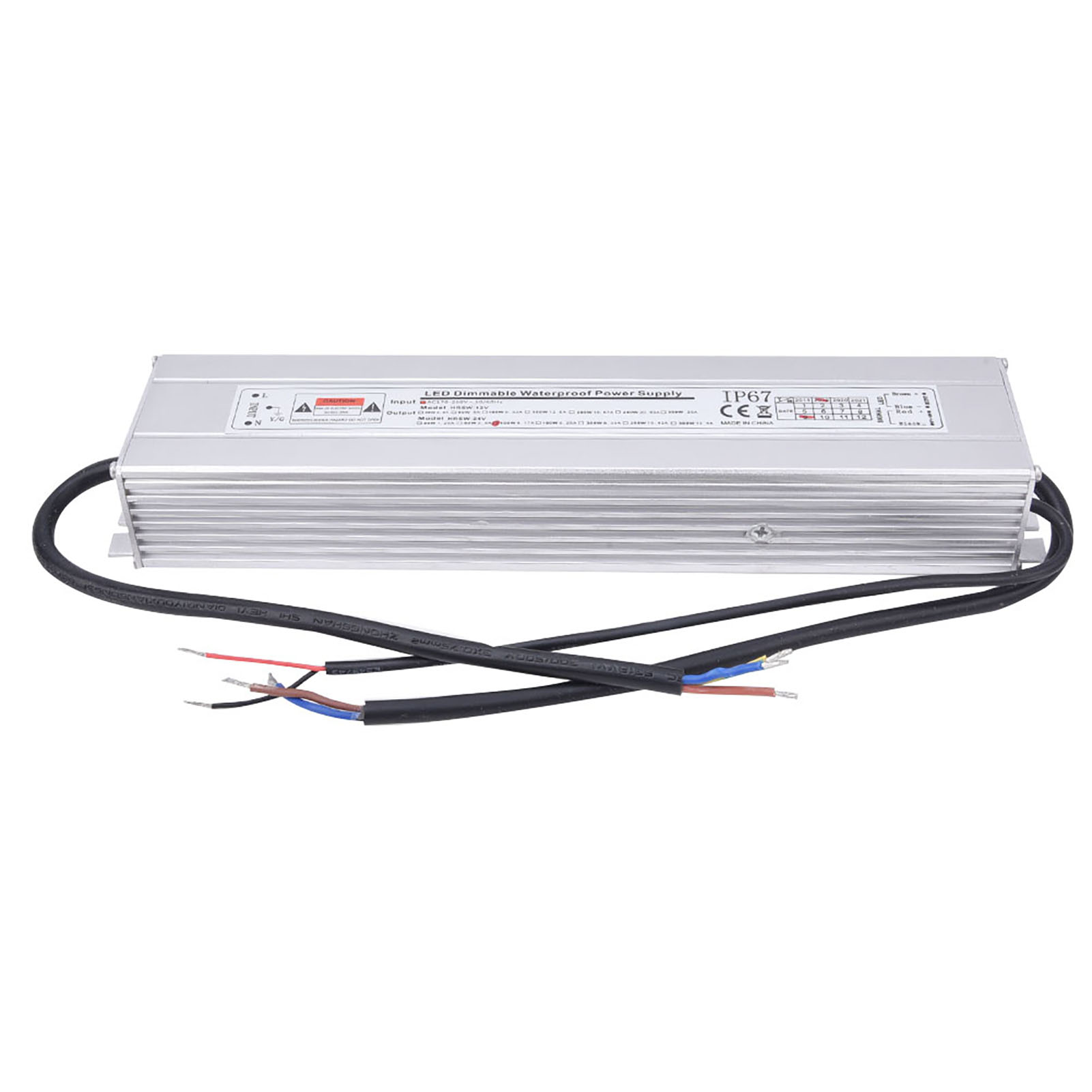 Wasserdichtes, Dimmbares Led-netzteil, Ac-eingang 220–240 V, Ausgang 24 V, 100 W, 4,17 A