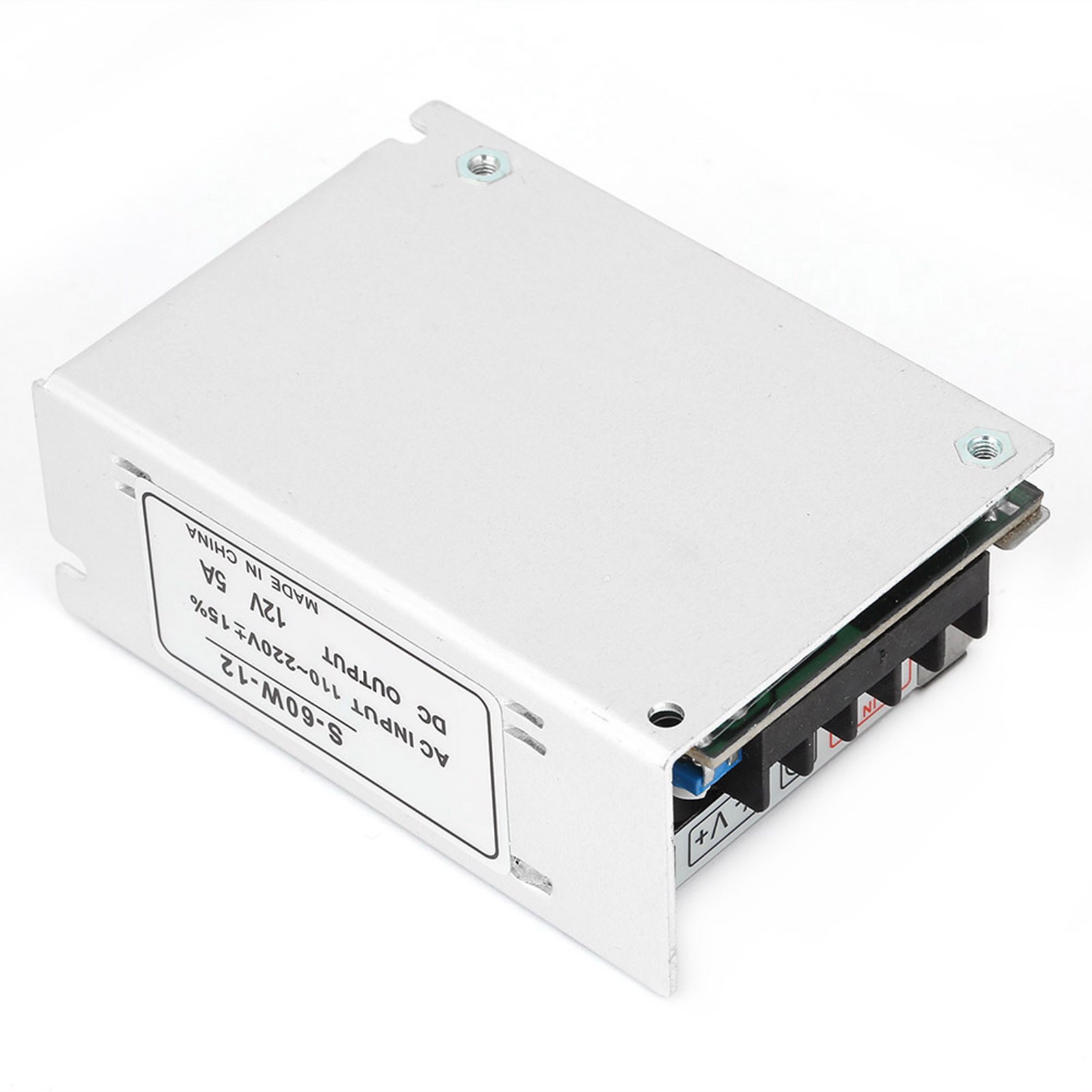 Hs-60-12 12v 5a Schaltnetzteil Für Led-streifen, Leuchtkästen, Werbetafeln, Überwachungssysteme Und Leuchtschilder 60w.