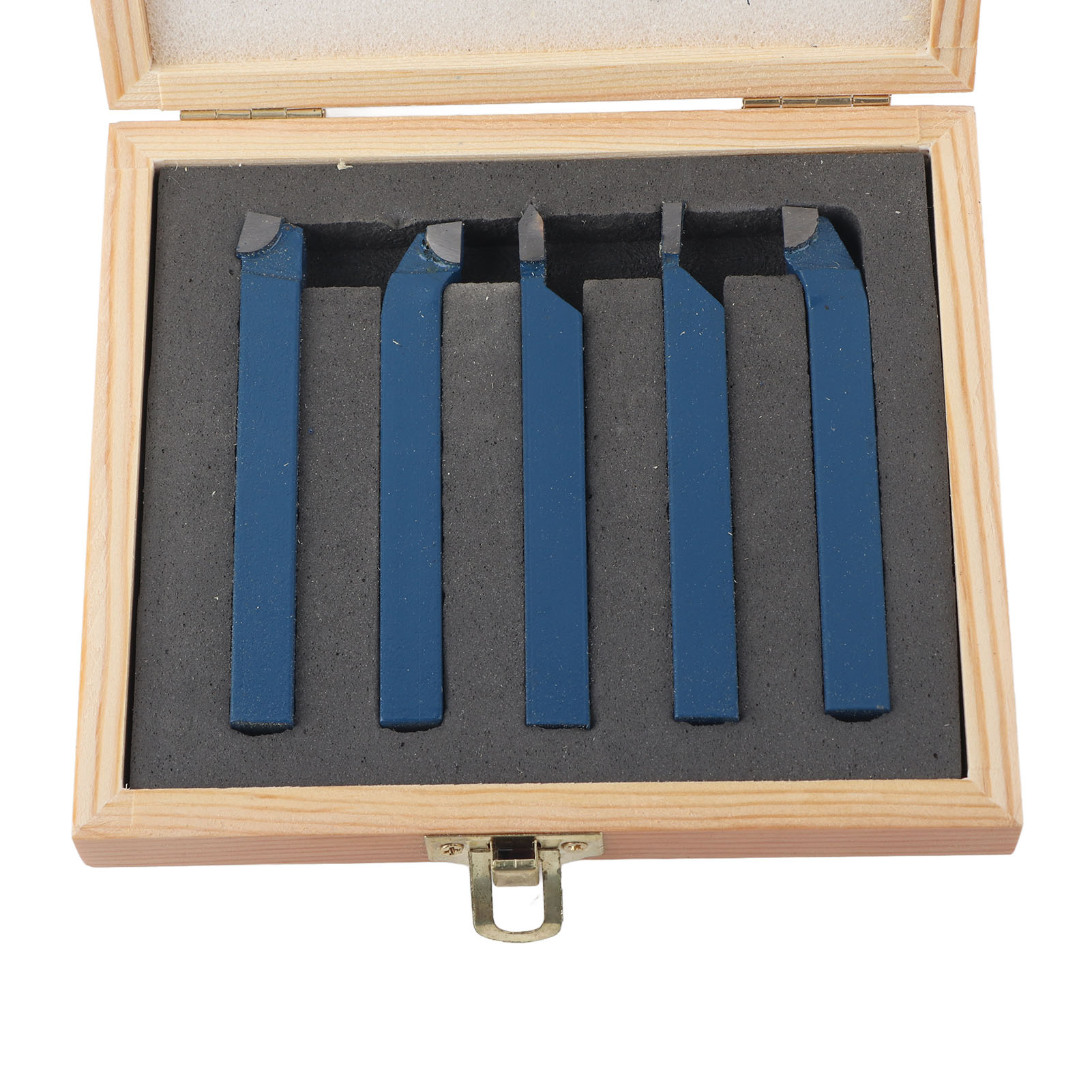 Satz Mit 5 Gelöteten Hartmetall-drehwerkzeugen, Schaftdurchmesser 10 X 10 Mm