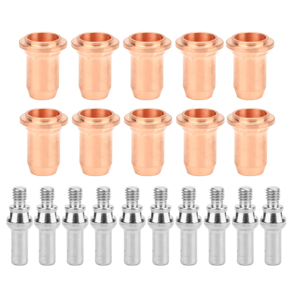 Pt60 Plasmaschneidpistolen-set: 10 Elektroden + 10 Düsen