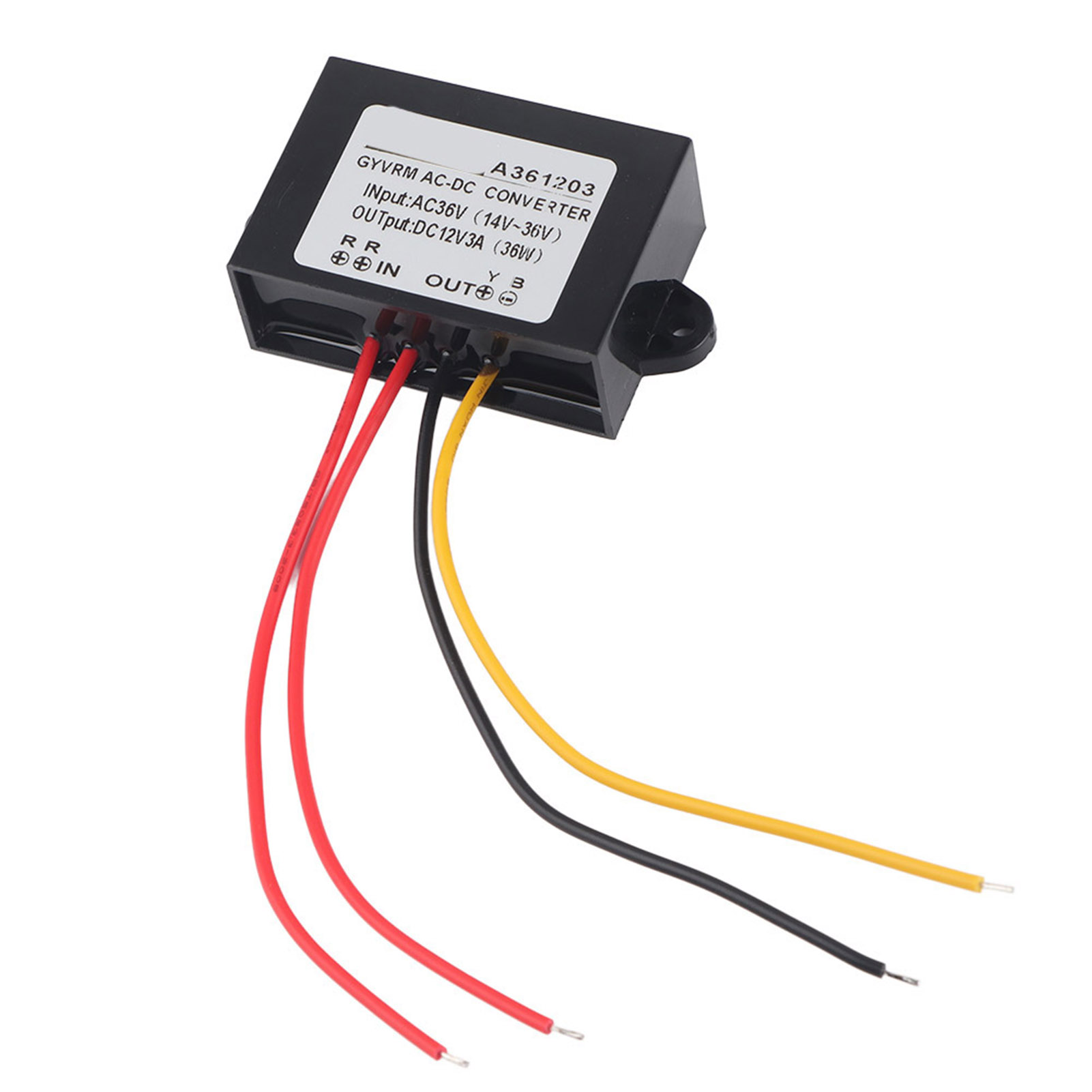 Großformatiger Kunststoff-stromwandler Ac36v Auf Dc12v
