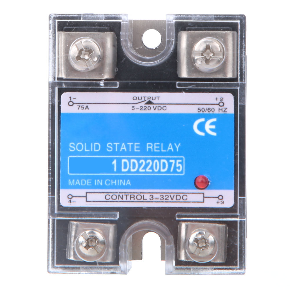 Berm Halbleiterrelais, 3–32 V Dc Eingang, 5–220 V Dc Last, Dc-steuerung, Ssrberm-1 Dd220d75
