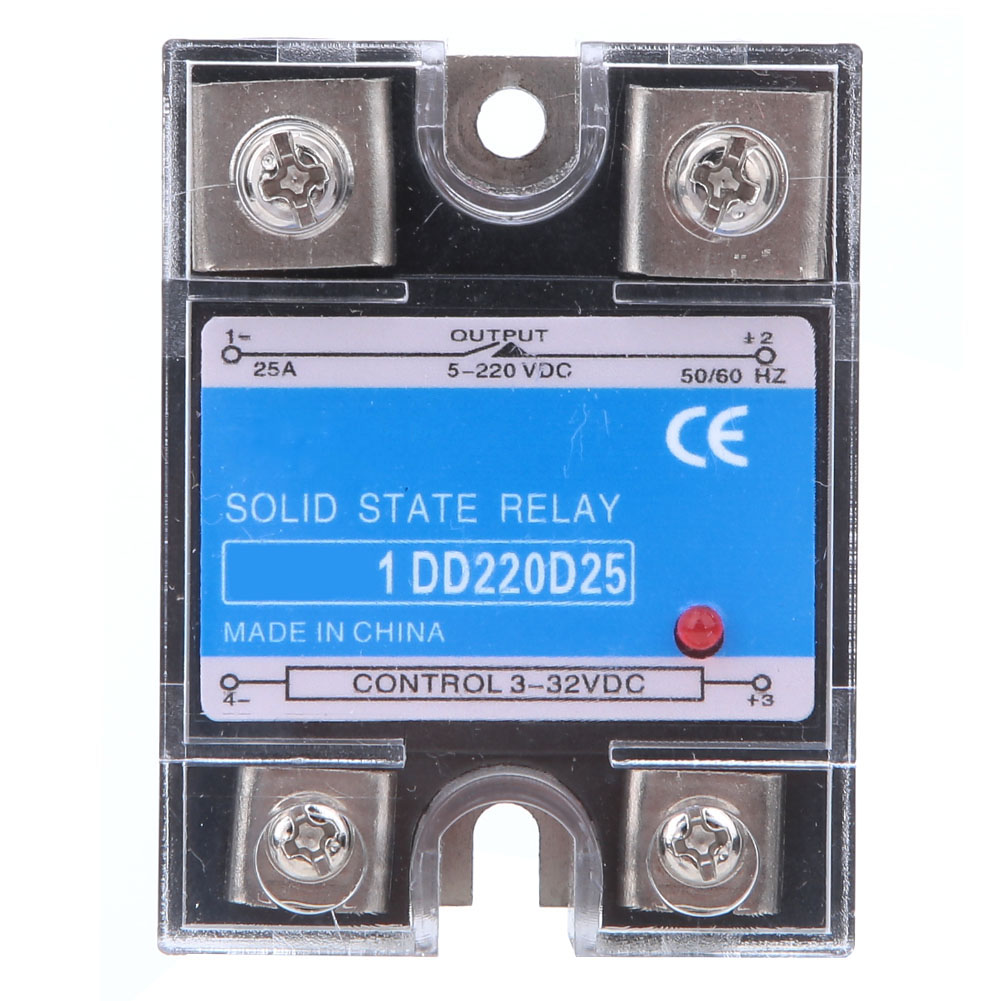 Berm Halbleiterrelais, 3–32 V Dc Eingang, 5–220 V Dc Last, Dc-steuerung, Ssrberm-1 Dd220d25