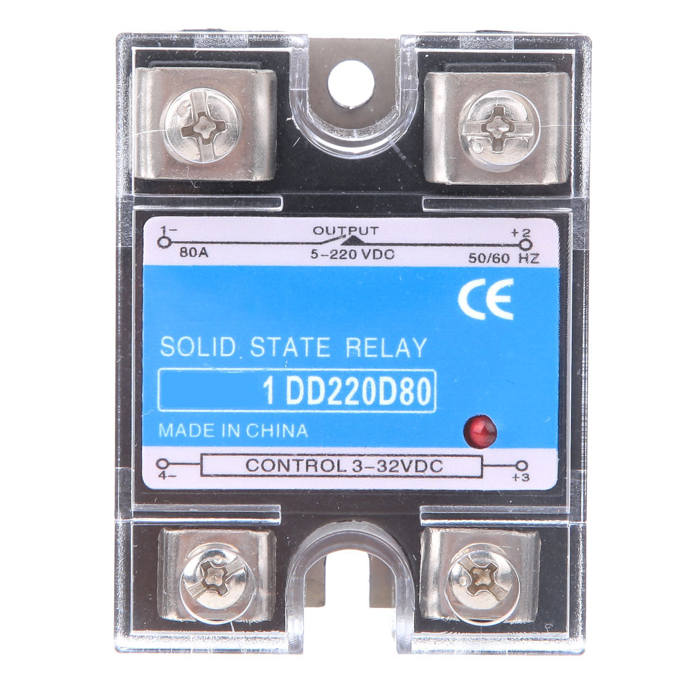 Berm Halbleiterrelais Eingang 3-32 V Dc Last 5-220 V Dc Steuerung Dc Ssrberm-1 Dd220d80