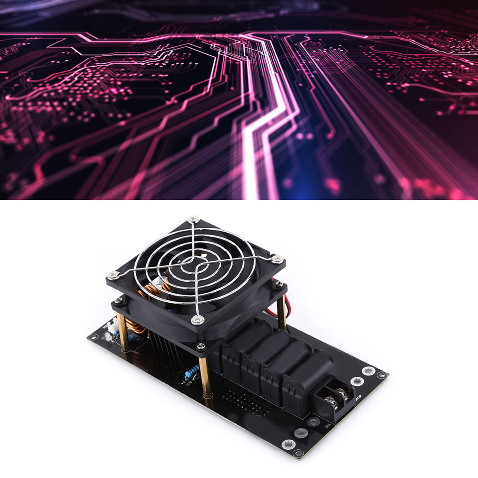 Scorpion Dc12-36v 1000w 20a Zvs Induktionsheizmodul (fertigprodukt Mit Kupferrohr)