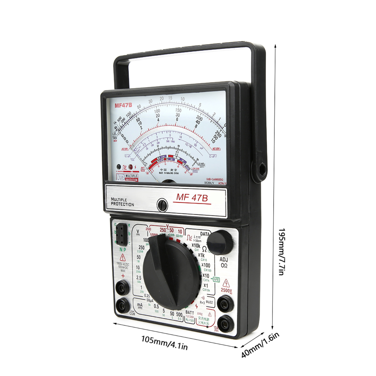 Mf47b Analog-/mechanisches/tisch-/tragbares Multimeter