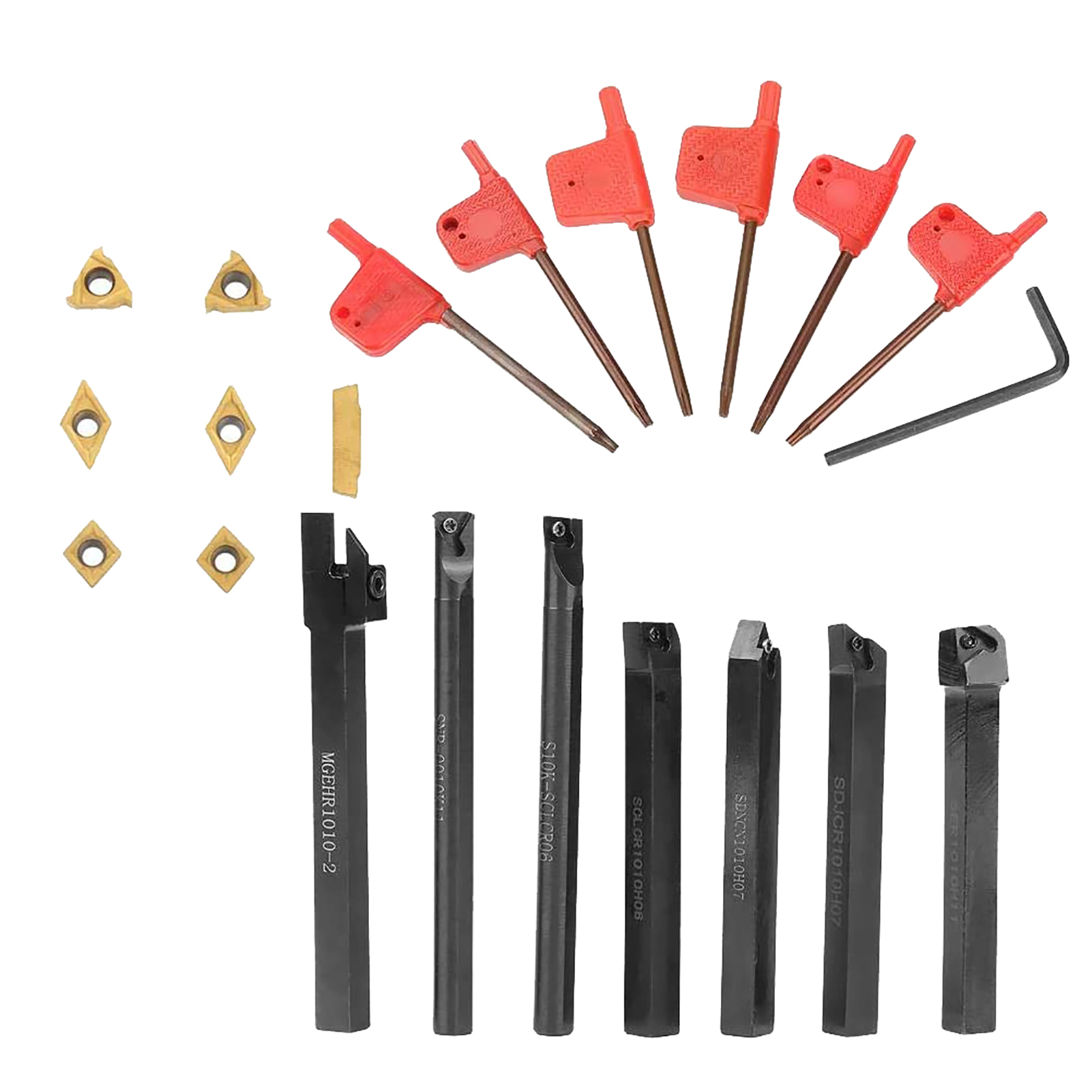 10-mm-miniatur-cnc-drehwerkzeugsatz, Exklusiv Im Überseelager Erhältlich.