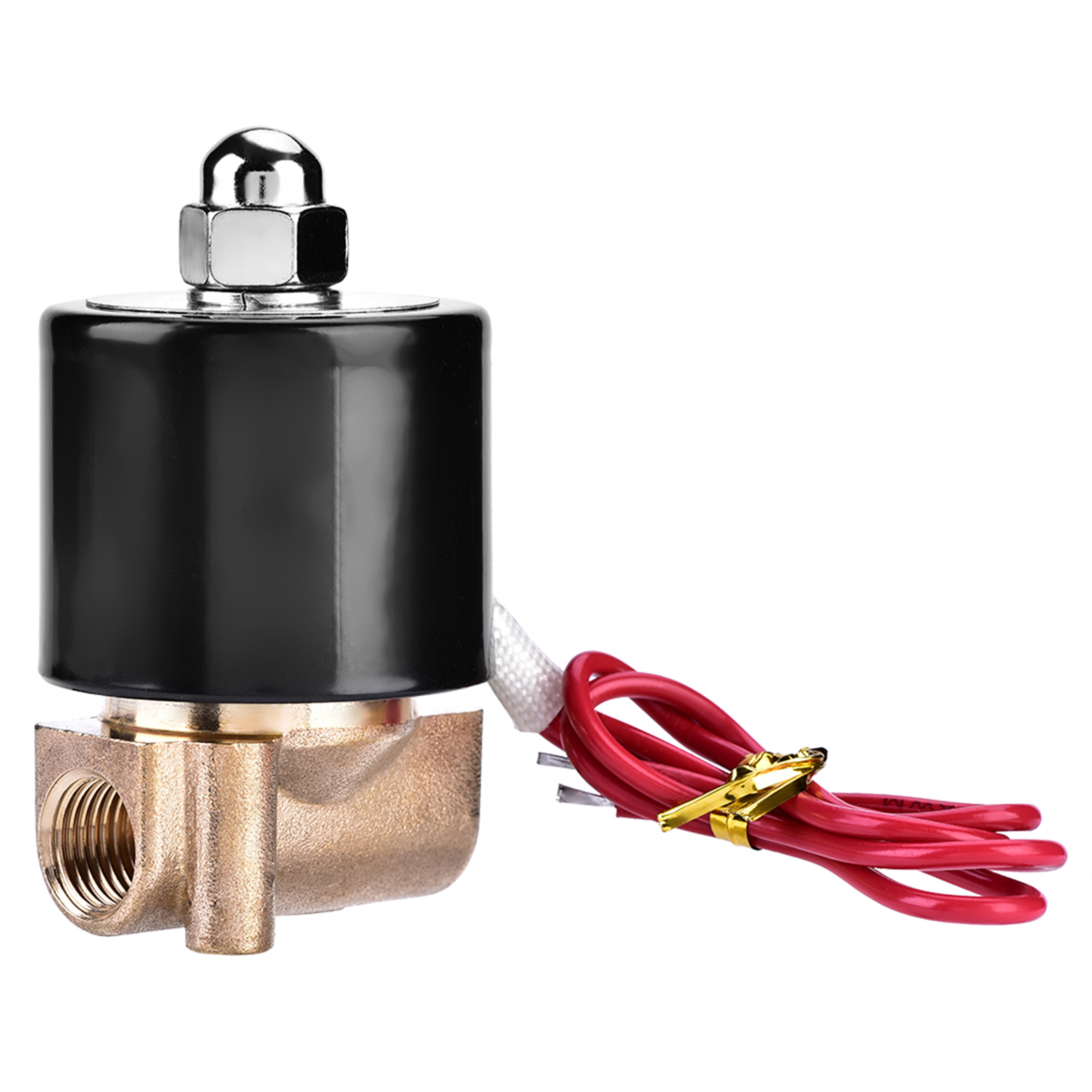 2-punkt-magnetventil, Normalerweise Geschlossen, 2w025-08, Zweiwege-wasserventil G1/4", 110 V Wechselstrom