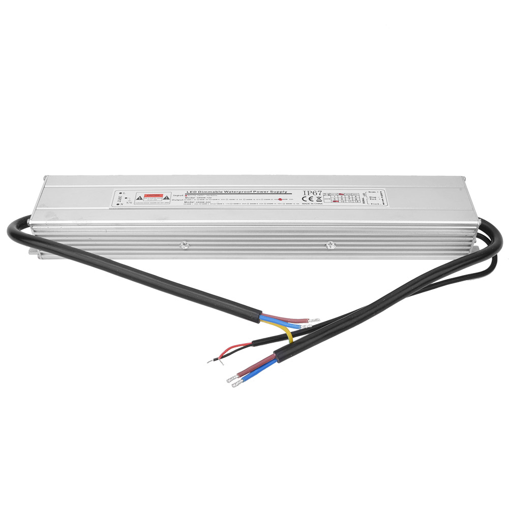 Wasserdichtes, Dimmbares Led-netzteil 300 W 25 A Mit Scr Und 0-10-v-steuerung (kombiniert). Eingang: Ac 170–260 V, Ausgang: 12 V.