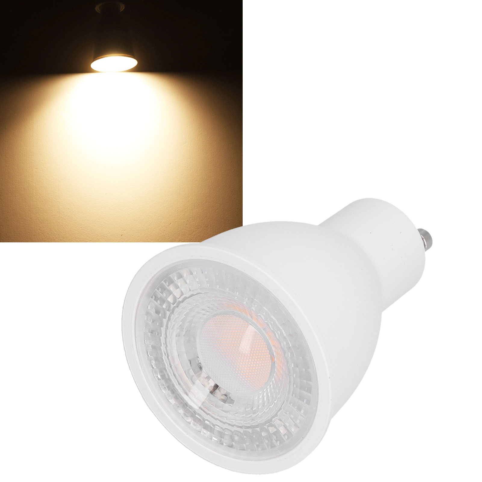 Gu10 10w 1100lm Led-einbaustrahler, Warmweiß