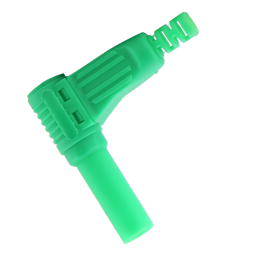 Der Montierte P3014 4mm Rechtwinklige Sicherheitsbananenstecker Kann An Verschiedene Drähte Angeschlossen Werden.