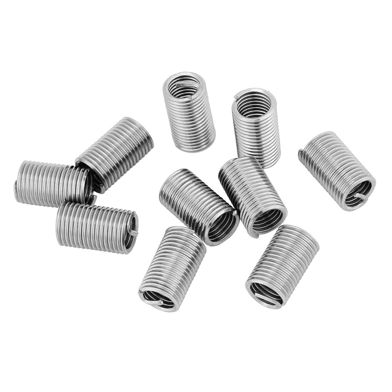 10 Gewindeeinsätze Aus Edelstahl M8x1,25x3d