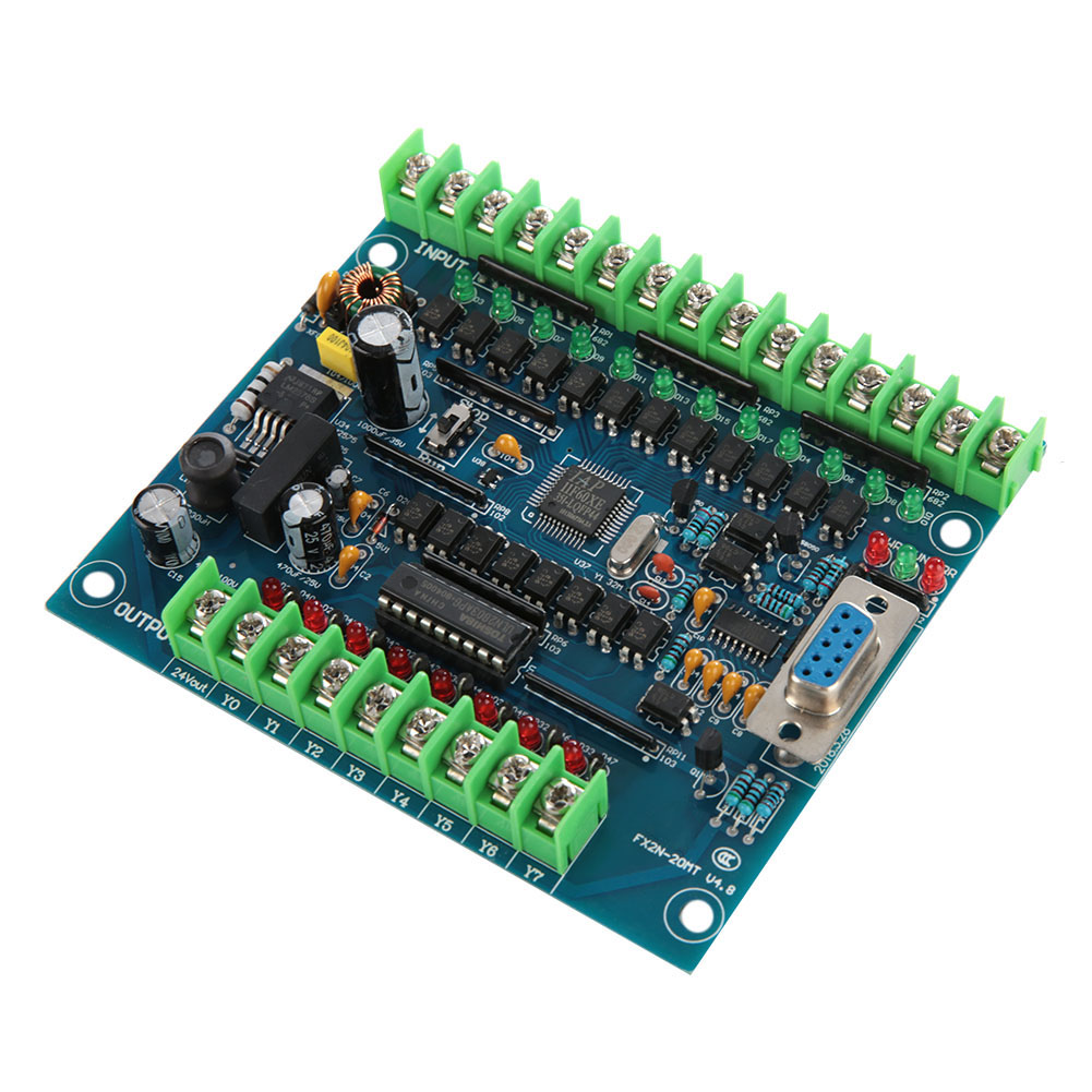 Fx2n-20mt Sps-industriesteuerplatine, Online-download, Textüberwachung, Speicherprogrammierbare Steuerung