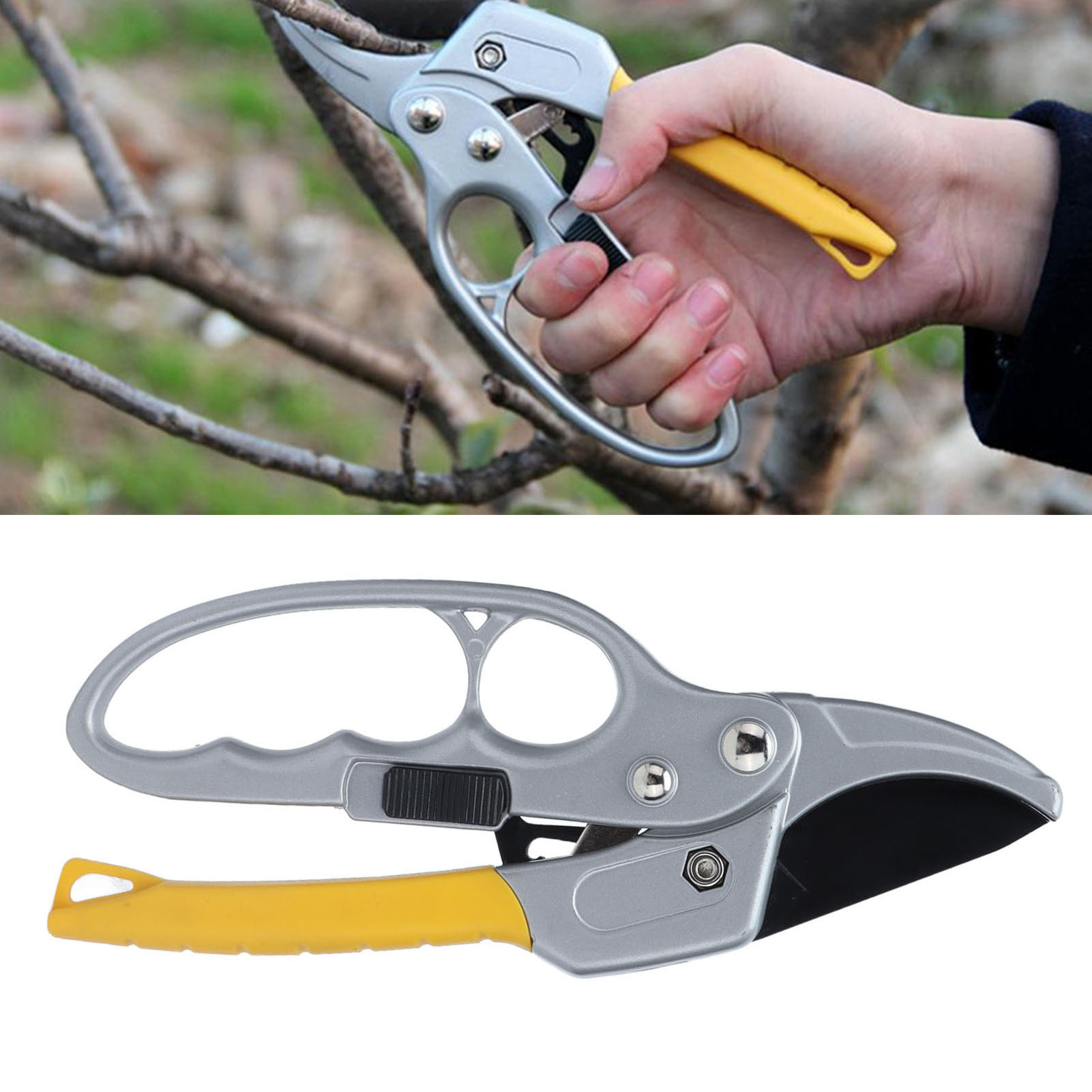 Sk-5 Segmentierte, Ergonomische Und Handschützende Gartenschere Für Obstbäume (garten- Und Baumschnittschere)