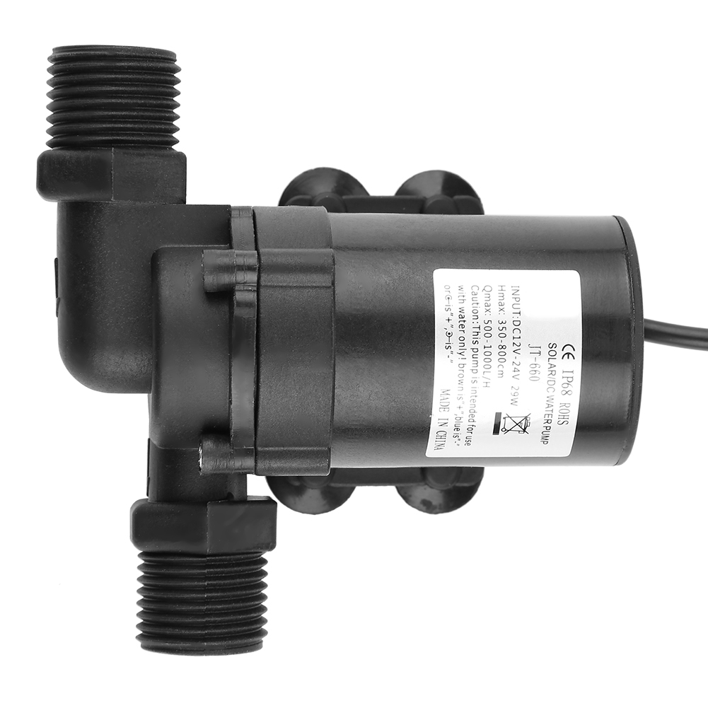 Jt-660d Cc Bürstenlose Wasserpumpe, 1/4"-gewinde-boosterpumpe, 24-v-wasserumwälzpumpe Für Fußbodenheizung