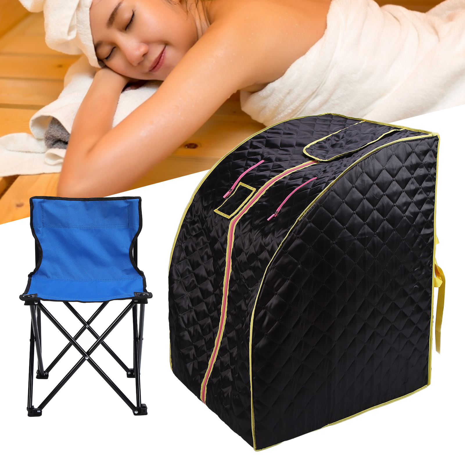 700-w-turmalin-infrarotsauna, Heimsauna, Lichtwellen-begasungskabine, Trockensauna Für Zuhause, Britischer Standard Ac220–240 V