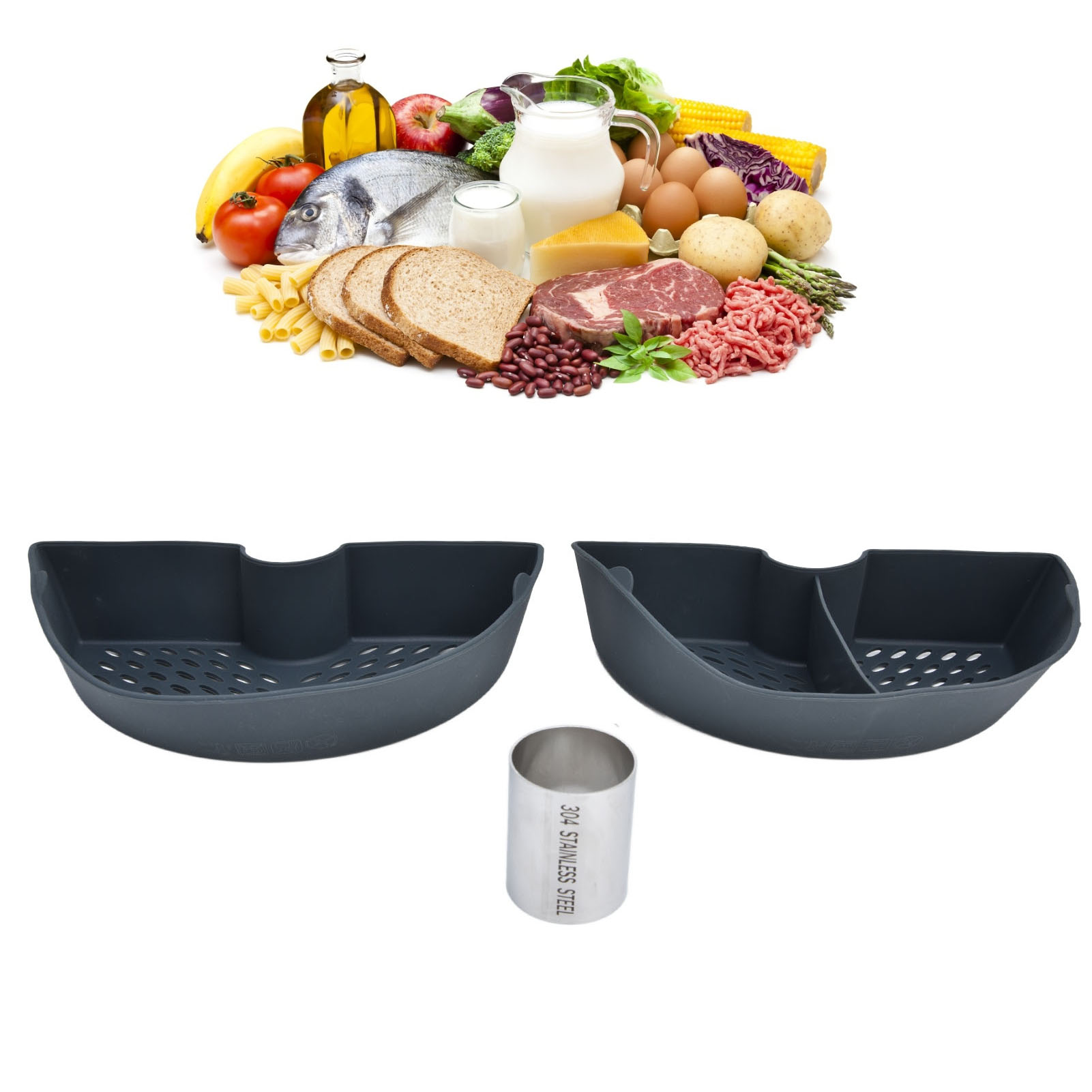 Kompatibel Mit Dem Mixcover Garraumtrenner Für Thermomix Tm5, Tm6 Und Tm31 Von Vorwerk (halbdampfgaren).