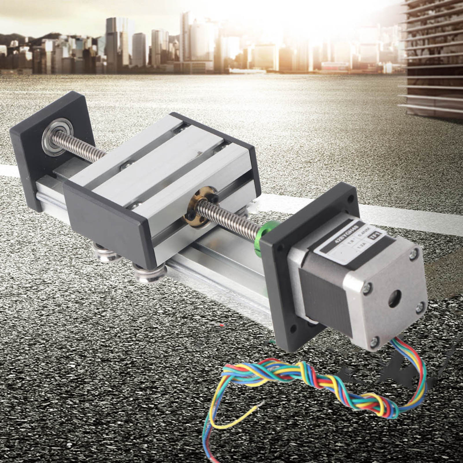 Einachsiger Trapezschlitten Mit 42-motor