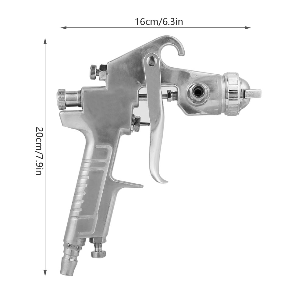 W-77-4g 3,0 Mm Kaliber Schwerkraft-druckluft-farbspritzpistole Zum Auftragen Von Decklacken.