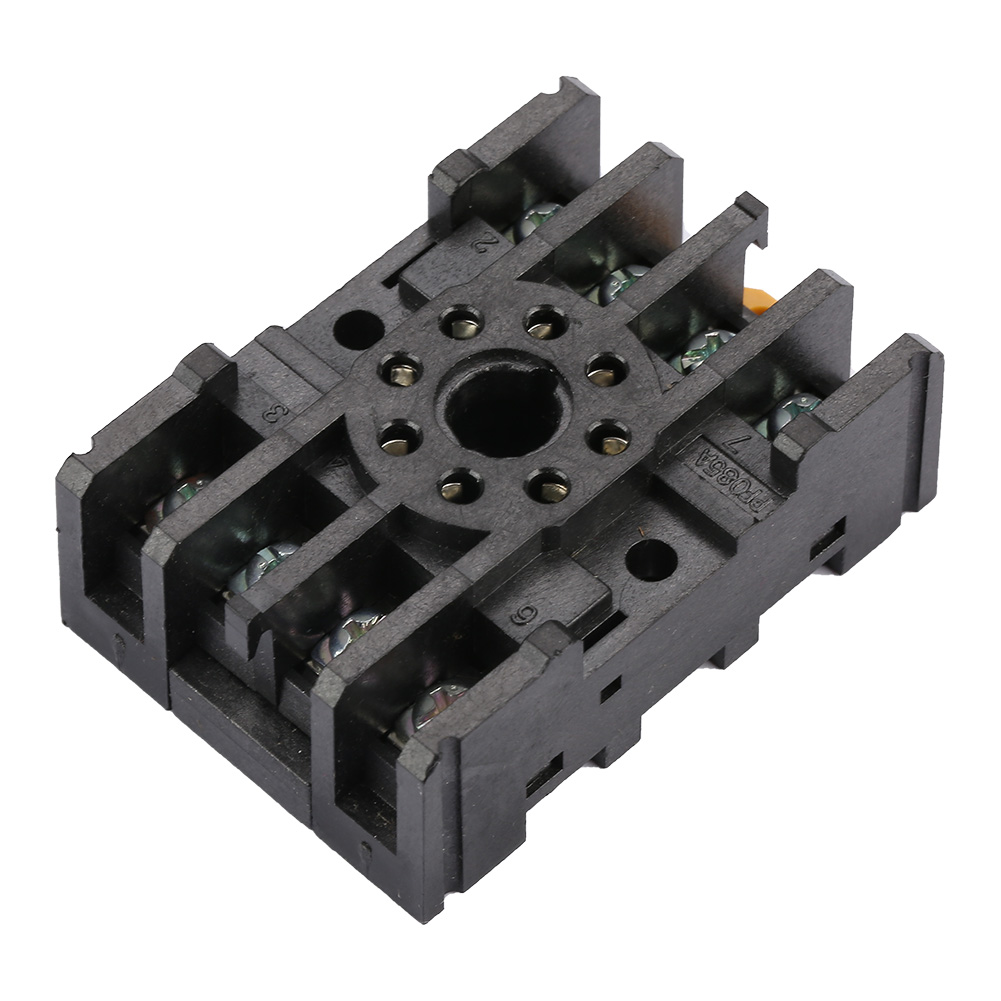 Pf085a Relaissockel, 8-poliger Kupferplattenstecker