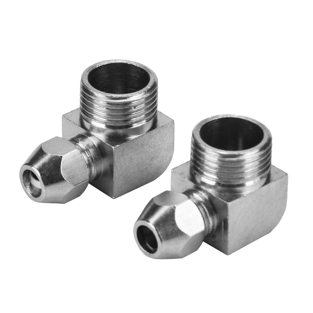 5 Verkupferte Nickel-pneumatikschlauch-anschlussadapter Zu Verkaufen