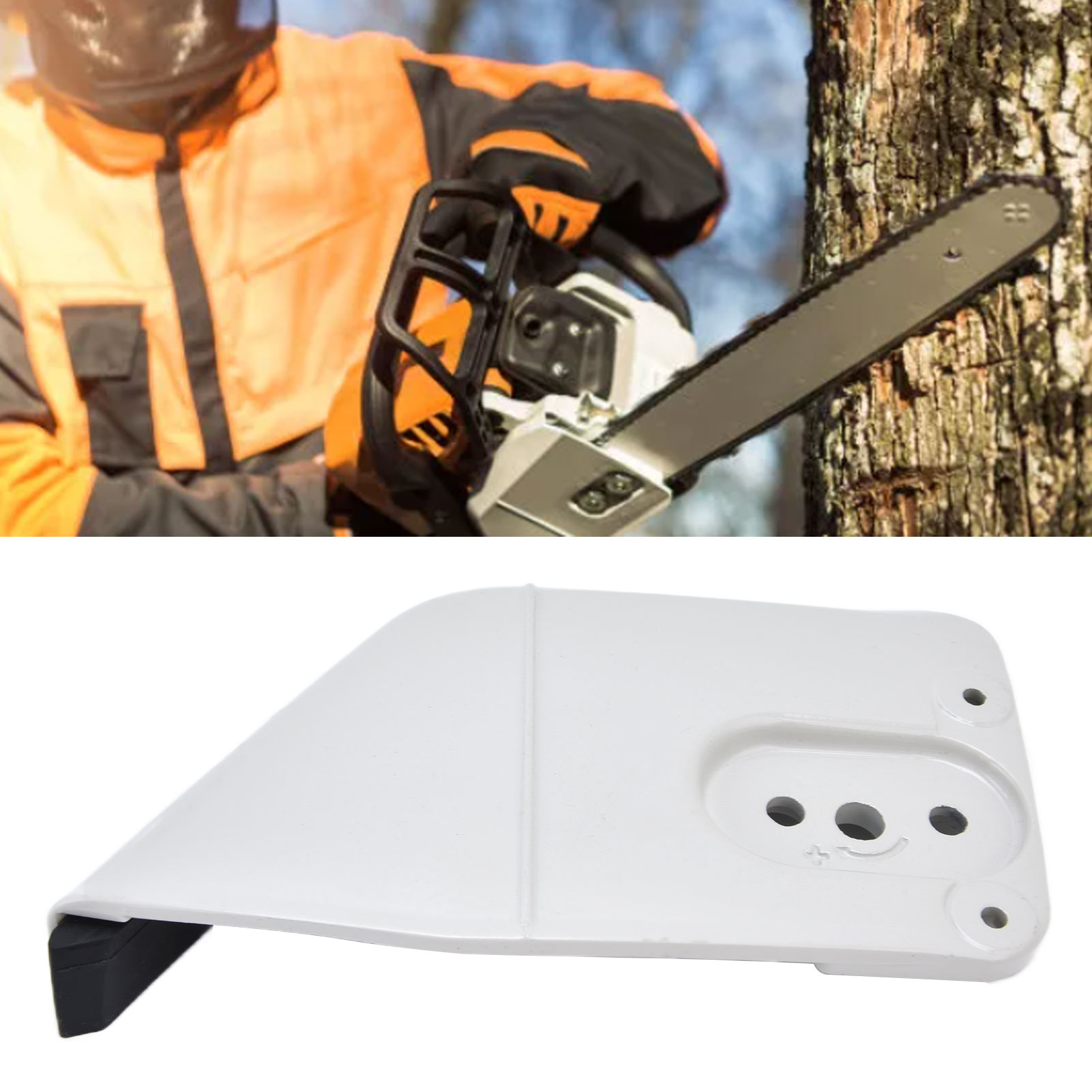 Passend Für Die Stihl Ms381 Kettensäge: Führungsplattenabdeckung, Führungsplatten-druckplatte, Kettenrad-seitenabdeckung Und Bremse.