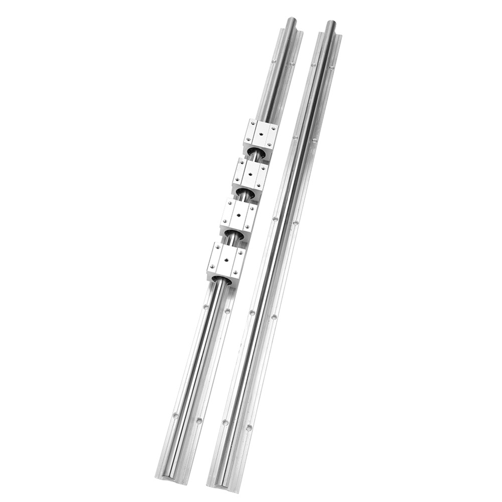 2 Optische Achsen Sbr16-750 Mm + 4 Lager Sbr16uu