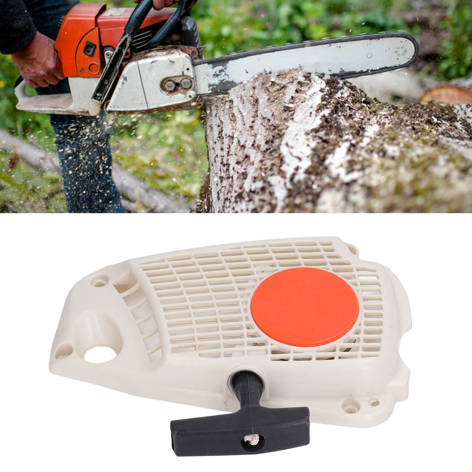 Kompatibel Mit Stihl Ms192, 192t, 193 Und 193t Kettensägen: Starterset, Zugplatte, Handstarter.