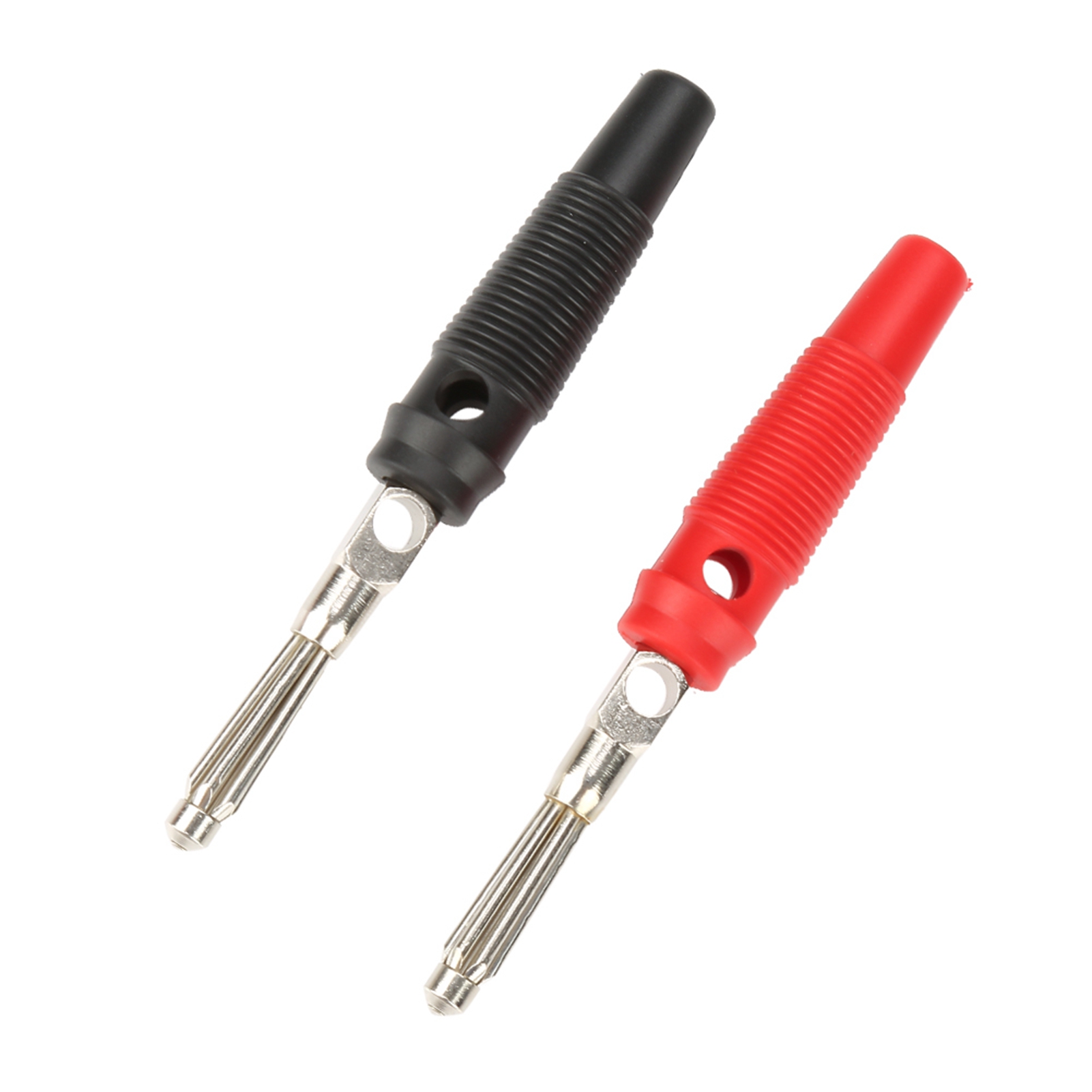 P3008 Packung Mit 10 Bananensteckern (4 Mm), 4-mm-hochspannungsprüfspitze Aus Reinem Kupfer, Bananensteckerbuchse Aus Kupfer