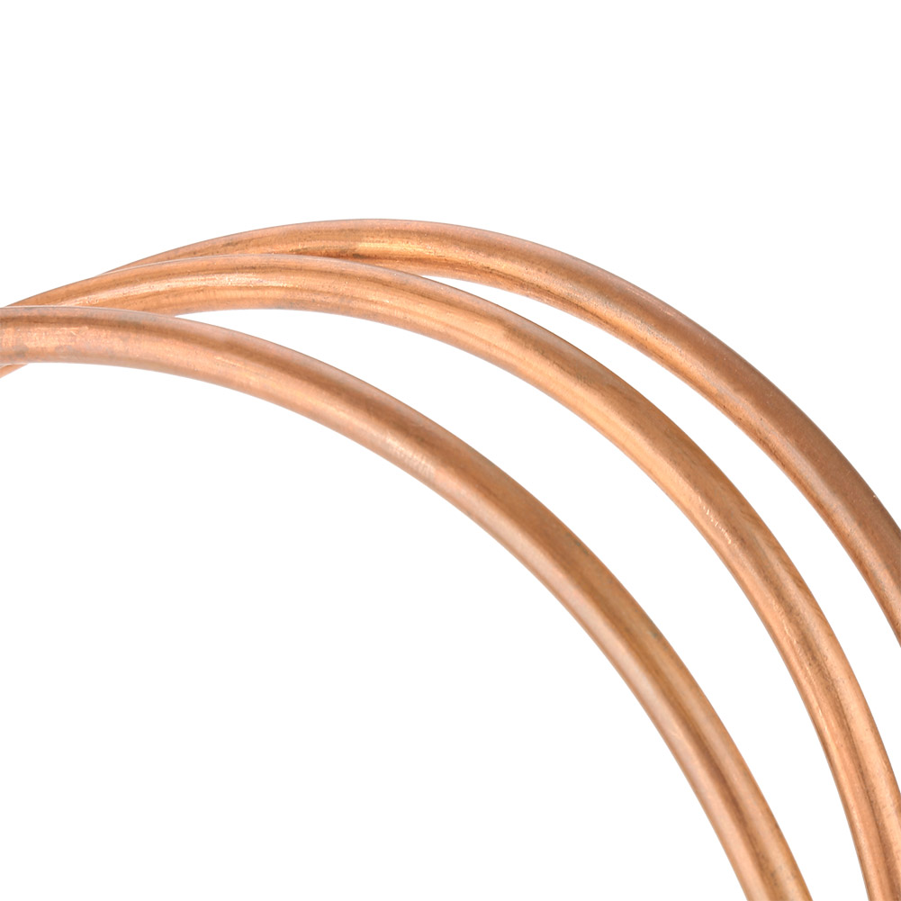 Flexibles Kupferrohr, 2 M Lang, Mit Einem Querschnitt Von 6 X 1 Mm Und Einem Innendurchmesser Von 4 Mm.