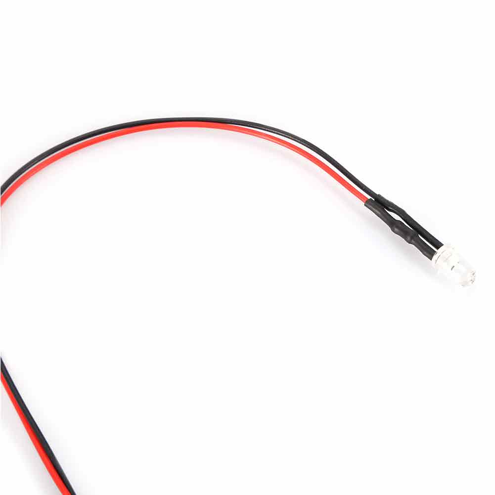 12v Led Mit Drahtanschluss, 5mm Led-perlen, Sieben Farben: Rot, Gelb, Blau, Grün, Weiß, Packung Mit 10 Stück.