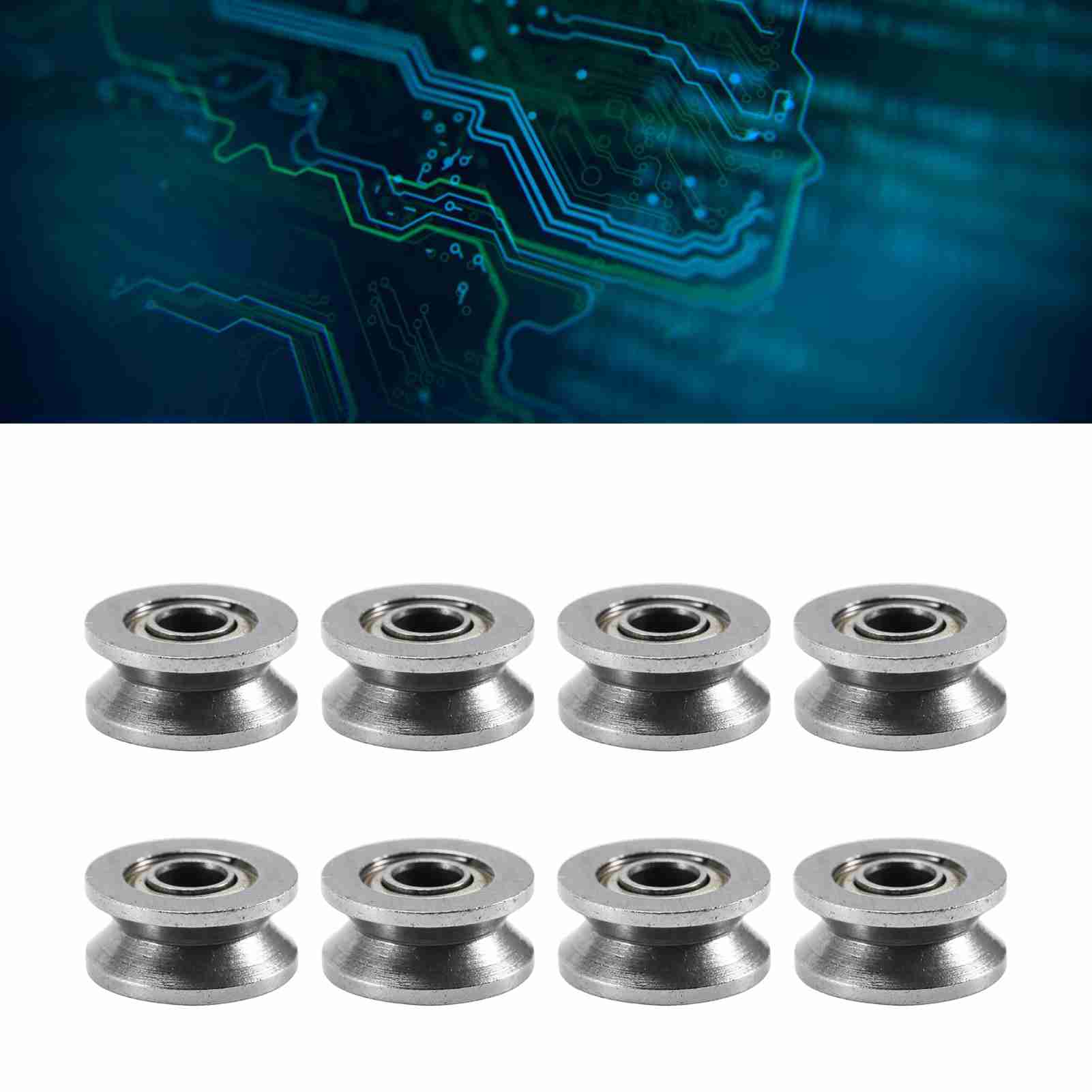 10 Kugellager Aus Kohlenstoffstahl V624zz, 4 X 13 X 6 Mm