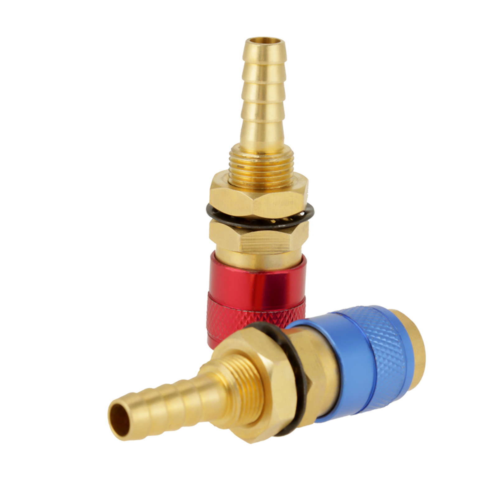 2 Schnellkupplungen Für Wassergekühlte Schweißpistole, 8 Mm